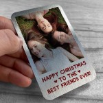 Best Friend Gift For Christmas Personalised Photo Wallet Card