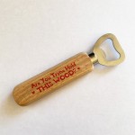 Funny Hold This Wood Bottle Opener Valentines Anniversary Gift