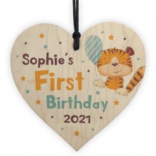 First Birthday Gift Personalised Gift For Daughter Son Heart