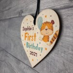 First Birthday Gift Personalised Gift For Daughter Son Heart