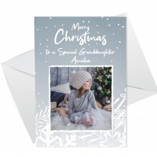 Personalised Christmas Cards For Granddaughter Photo