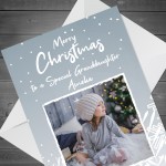 Personalised Christmas Cards For Granddaughter Photo