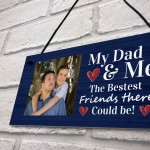 Personalised Dad Photo Plaque Gift For Dad Daddy Birthday Father