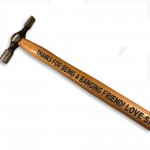 Novelty Friendship Gift Engraved Hammer Gift For Friend