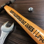 Personalised Valentines Day Gift Engraved Hammer Gift