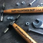 Valentines Day Gift For Boyfriend Husband Engraved Hammer