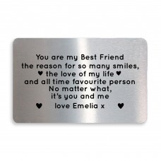 Personalised Anniversary Gift For Him Her Best Friend Love Gift
