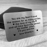Personalised Anniversary Gift For Him Her Best Friend Love Gift