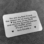 Personalised Anniversary Gift For Him Her Best Friend Love Gift