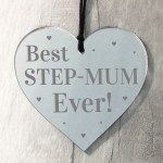 Best Step Mum Gifts Mirror Heart Gift For Mum Novelty Birthday