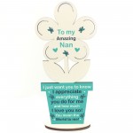 Thank You Nan Gift Flower Birthday Gift For Her Grandparent Gift