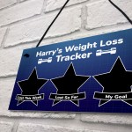 Weight Loss Gift For Him PERSONALISED Countdown Plaque Diet