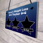 Weight Loss Gift For Him PERSONALISED Countdown Plaque Diet