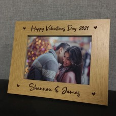 Happy Valentines Day Gift Personalised Photo Frame Gift For Him