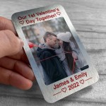 First Valentines Day Gift For Boyfriend Girlfriend Personalised 