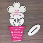 Nan Gift Poem Personalised Flower Birthday Gift Grandparent Gift