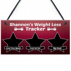 Weight Loss Personalised Countdown Plaque Diet Slimming Gifts