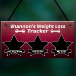 Weight Loss Personalised Countdown Plaque Diet Slimming Gifts