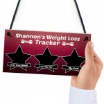 Weight Loss Personalised Countdown Plaque Diet Slimming Gifts