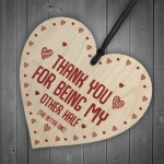 Special Valentines Day Gift For Him Her BETTER HALF Wood Heart