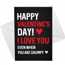 Happy Valentines Day Card Funny Card For Him Her Men Women