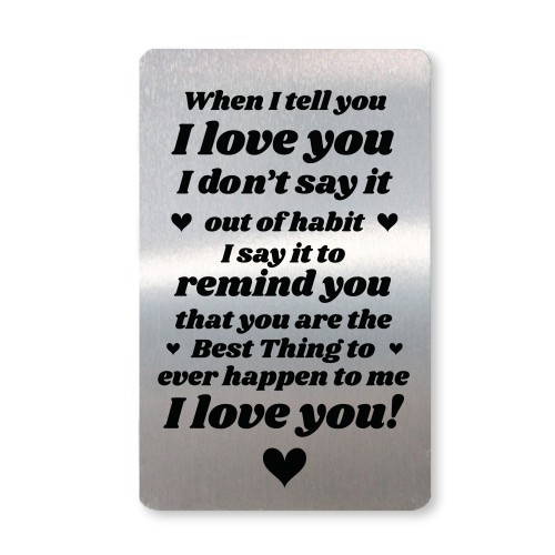 Love Gift Anniversary Valentines Day Gift For Him Her Men Women