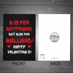 Funny Rude Valentines Day Card For Boyfriend Joke Card For Men