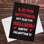 Funny Rude Valentines Day Card For Boyfriend Joke Card For Men