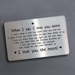 Special Anniversary Valentines Day Gift For Husband Wife Him Her