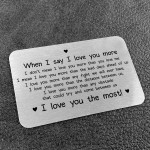 Special Anniversary Valentines Day Gift For Husband Wife Him Her