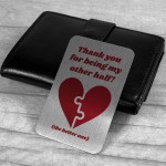 Perfect Anniversary Valentines Day Gift For Him Her OTHER HALF