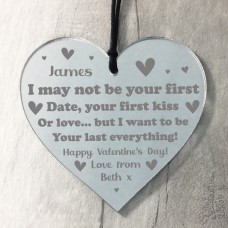 Personalised Engraved Heart For Valentines For Him Her