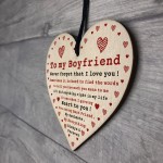 Boyfriend Gift For Anniversary Valentines Day Heart Soulmate