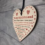 Girlfriend Gift For Anniversary Valentines Day Heart Soulmate