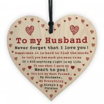 Husband Gift For Anniversary Valentines Day Heart Soulmate Gifts