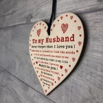 Husband Gift For Anniversary Valentines Day Heart Soulmate Gifts