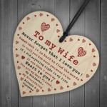 Wife Gift For Anniversary Valentines Day Heart Soulmate Gifts