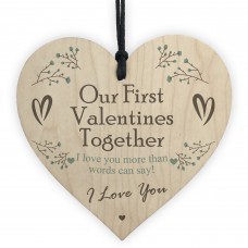 Special Our First Valentines Together Gift Love Gift For Him Her