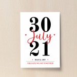PERSONALISED Anniversary Gifts For Boyfriend Girlfriend Print