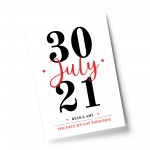 PERSONALISED Anniversary Gifts For Boyfriend Girlfriend Print
