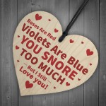 Valentines Day Gifts for Her Him Husband Wife Wooden Heart
