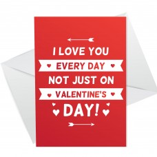 Funny Valentines Day Card For Husband Wife Boyfriend Girlfriend