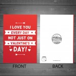 Funny Valentines Day Card For Husband Wife Boyfriend Girlfriend