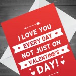 Funny Valentines Day Card For Husband Wife Boyfriend Girlfriend
