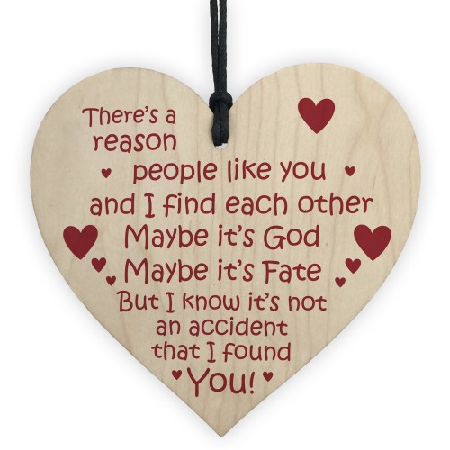 Funny Quirky Valentines Anniversary Gift For Him Her Wood Heart