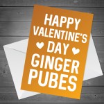 Funny Rude Valentines Day Card For Boyfriend Husband Joke Card