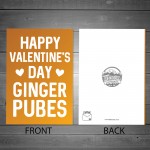 Funny Rude Valentines Day Card For Boyfriend Husband Joke Card