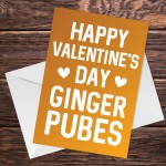 Funny Rude Valentines Day Card For Boyfriend Husband Joke Card