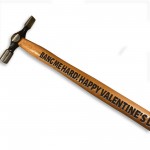 RUDE Valentines Day Gift For Husband Boyfriend Engraved Hammer