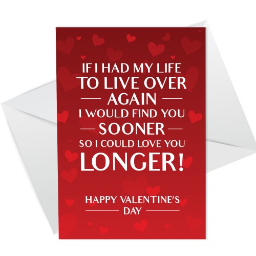 Valentines Day Card For Husband Wife Boyfriend Girlfriend CUTE